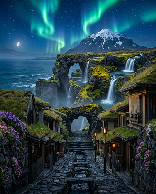 Cascadas en Islandia